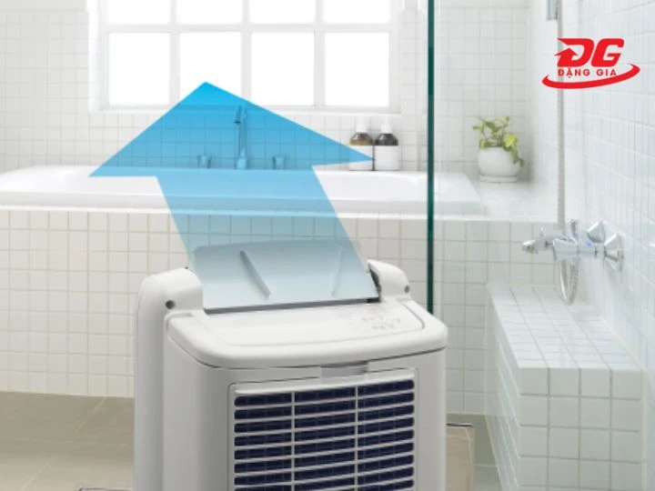 máy hút ẩm nhà tắm ngăn ngừa ẩm mốc phát triển