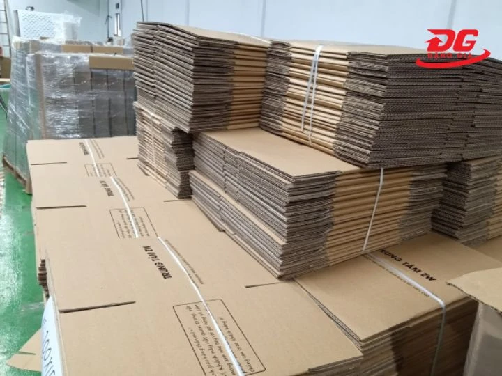 đặt bìa carton tại nơi đọng nước