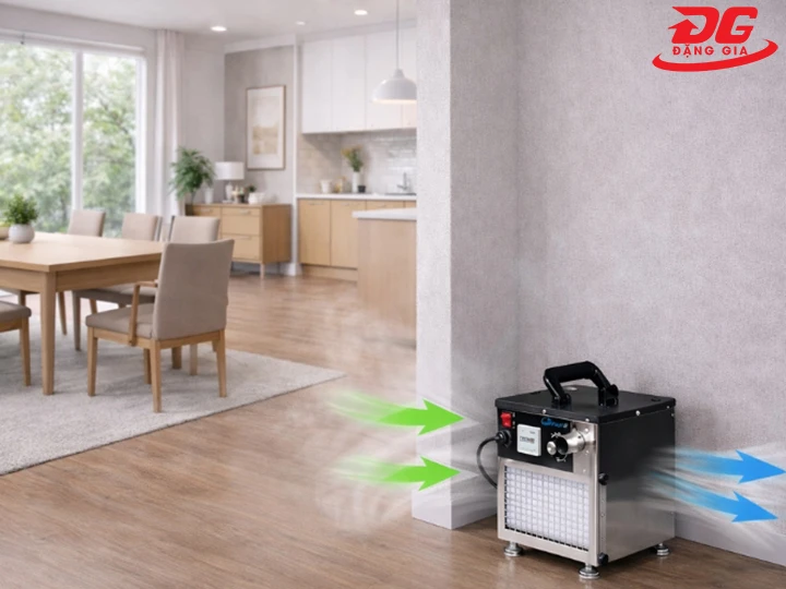 ưu điểm của máy hút ẩm rotor