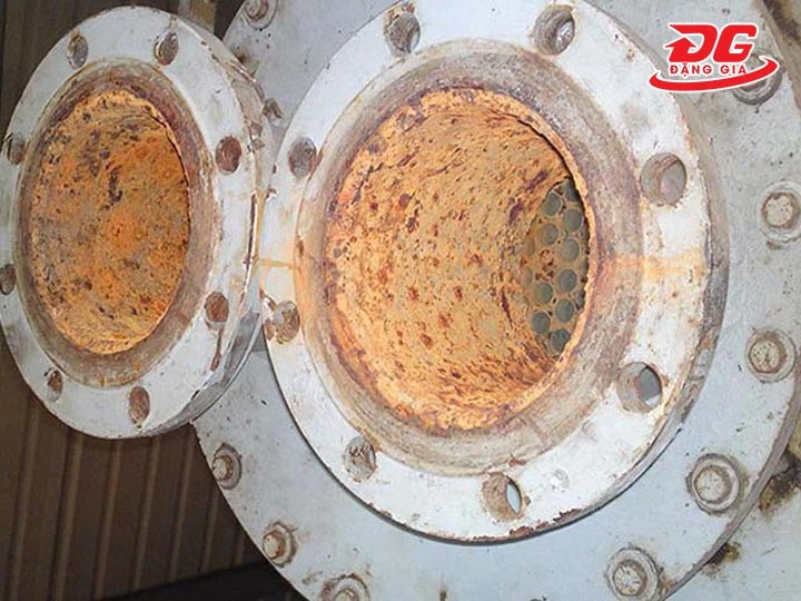 Linh kiện tháp làm mát bị ăn mòn
