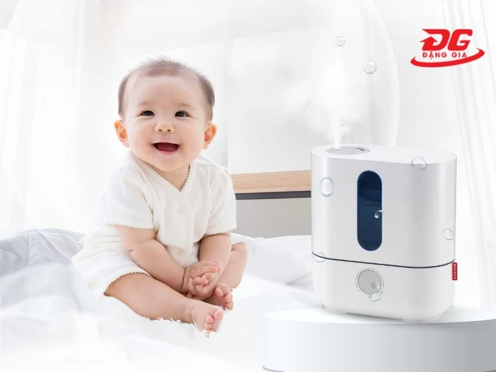 máy hút ẩm dùng trong phòng trẻ sơ sinh