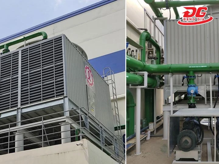 Cơ chế vận hành chung của tháp giải nhiệt trong nhà máy nhiệt điện