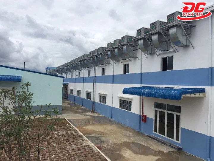 hệ thống làm mát nhà xưởng bảo vệ sức khỏe
