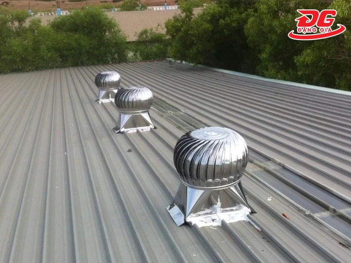 Turbine thông gió mái nhà xưởng
