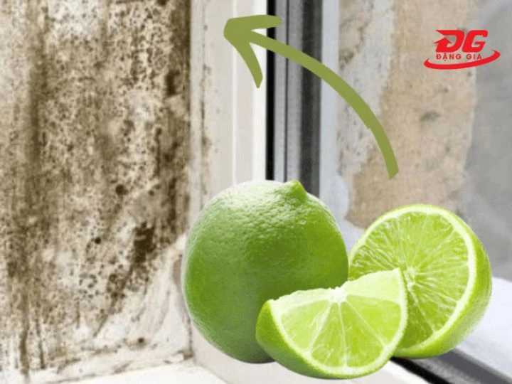 dùng nước cốt chanh để chống phòng ẩm mốc
