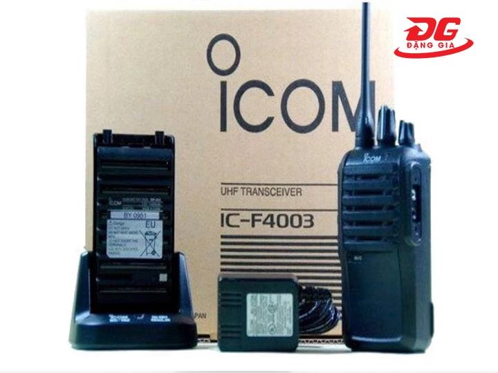 Bộ đàm Icom IC-F4003 kết nối được trong phạm vi bao xa?