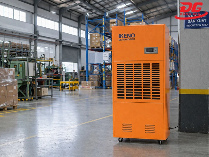 ứng dụng máy hút ẩm Ikeno ID-3000S