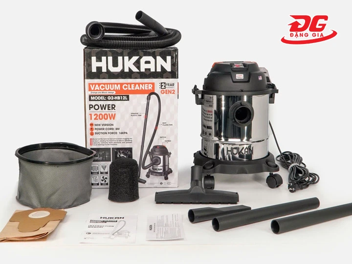 Máy hút bụi 12L Hukan G2-HB12L