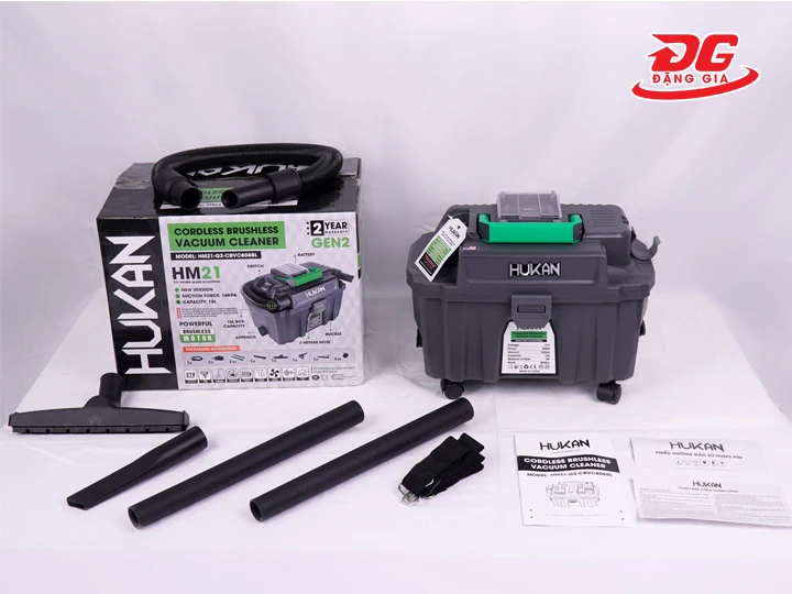 Máy hút bụi sạc pin Hukan Gen2 HM21-G2- CBVC808BL