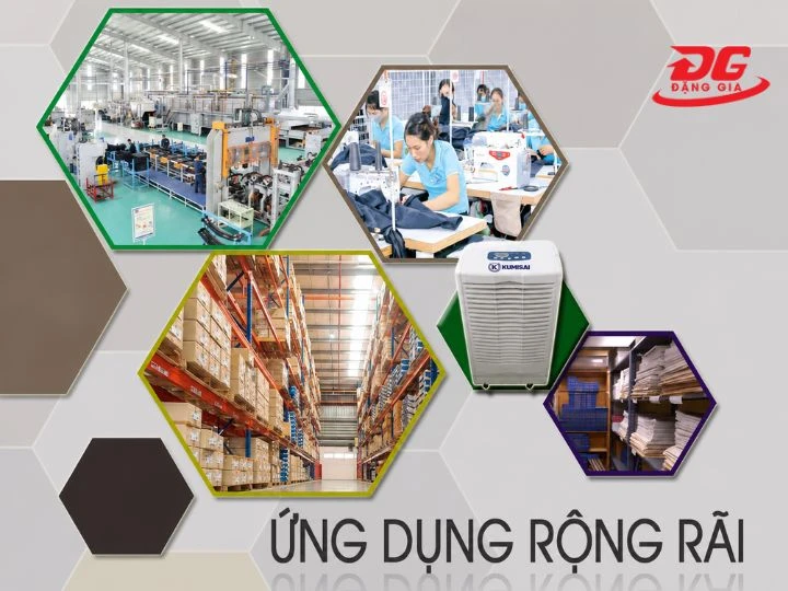 Kumisai KMS-1500D được ứng dụng rộng rãi ở nhiều nơi