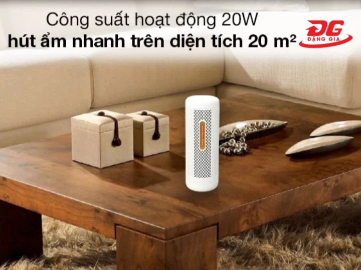 máy hút độ ẩm Deerma với cơ chế hút ẩm nhanh