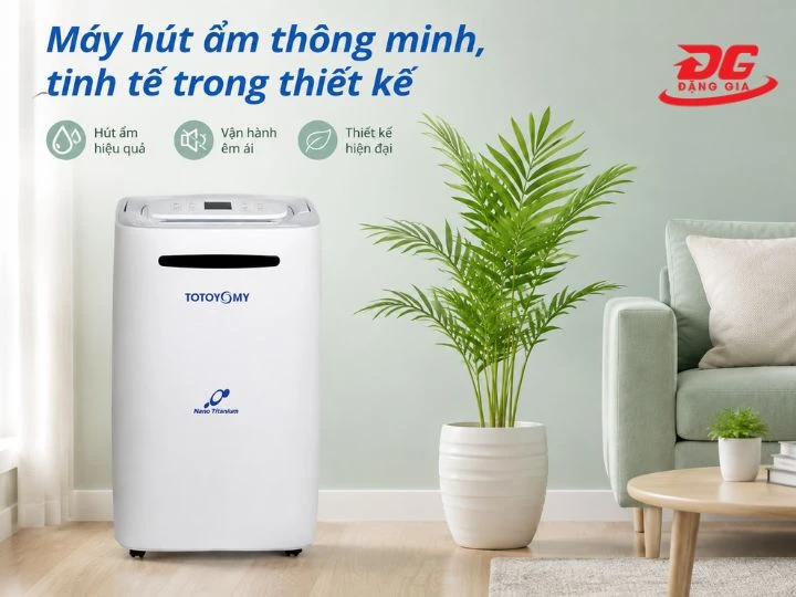 TOP 3 máy hút ẩm Totoyomy: Công nghệ Nhật - Mạnh mẽ - Bền bỉ