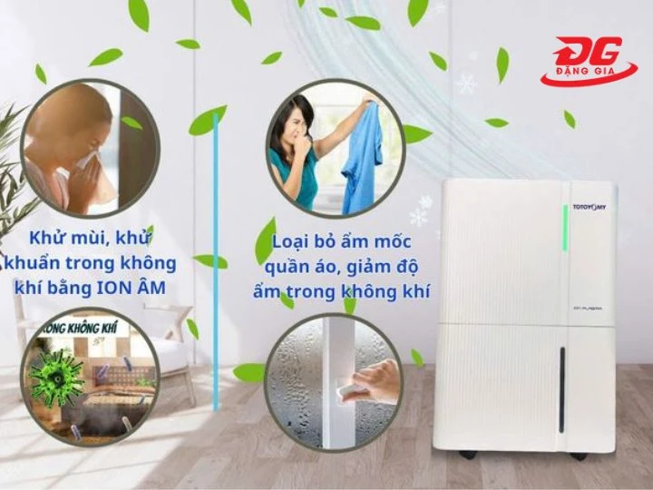 Totoyomy TD-Z35N-W kết hợp nhiều công nghệ khử mùi