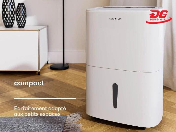 Klarstein DryFy Connect 20L trang bị động cơ mạnh mẽ