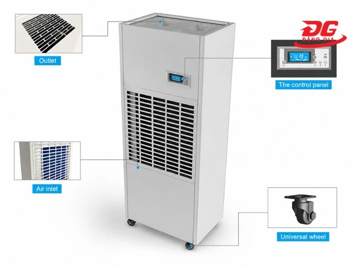 máy hút ẩm Dorosin DP-10S tích hợp chế độ hẹn giờ