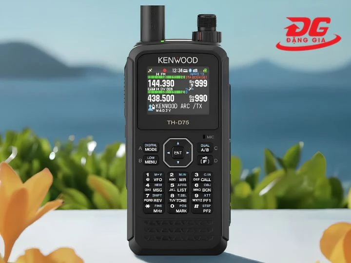 Bộ đàm Kenwood cần thay đổi cài đặt trực tiếp bằng bàn phím
