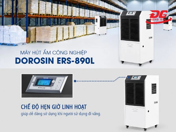 Dorosin ERS-890L với hệ thống thoát nước liên tục