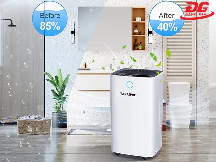 giảm độ ẩm trong không khí nhanh
