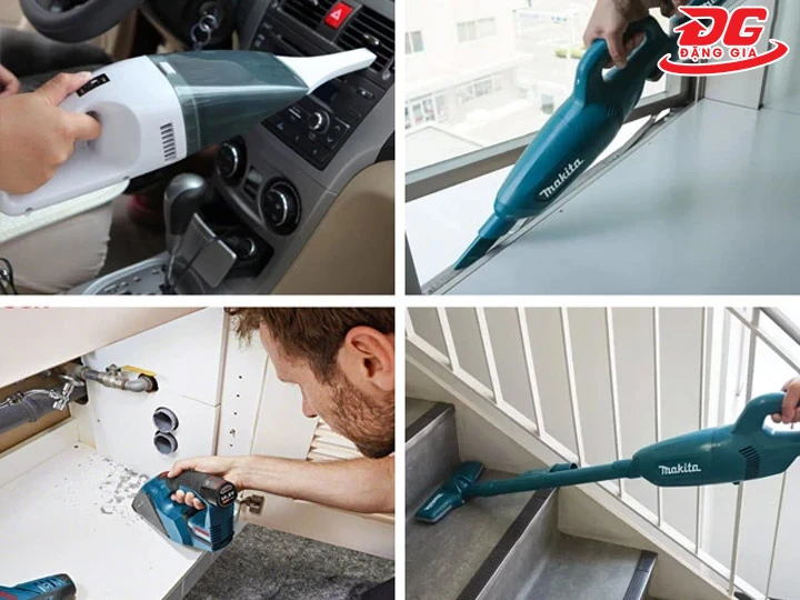 Ứng dụng máy hút bụi 12V