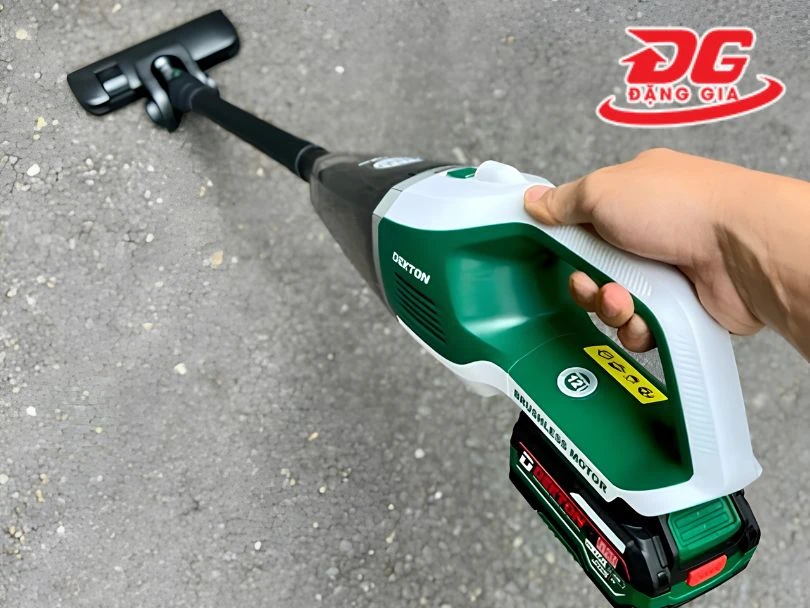 Máy hút bụi 21V: Không dây, kích thước gọn