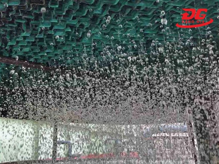 Có dùng được nước máy trực tiếp cho tháp giải nhiệt không