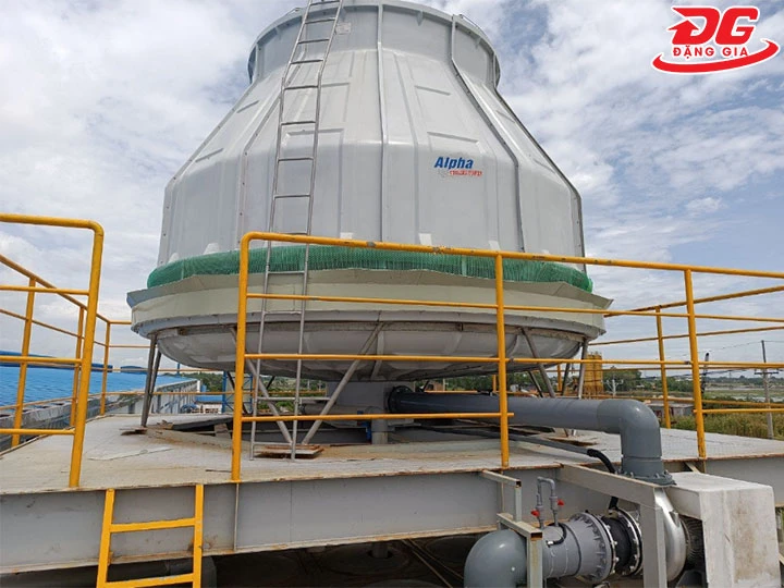 vận hành thử tháp giải nhiệt