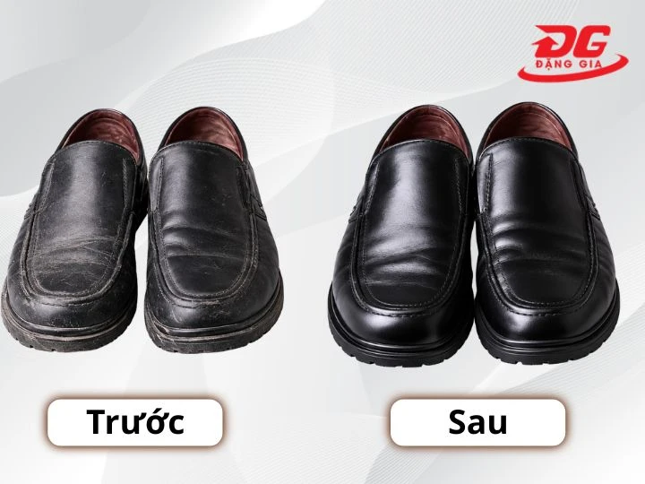Hiệu quả thực tế của xi nước đánh giày đen
