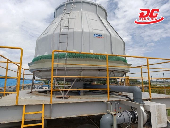 Công suất thiết kế chi phối tới hiệu suất tháp làm mát