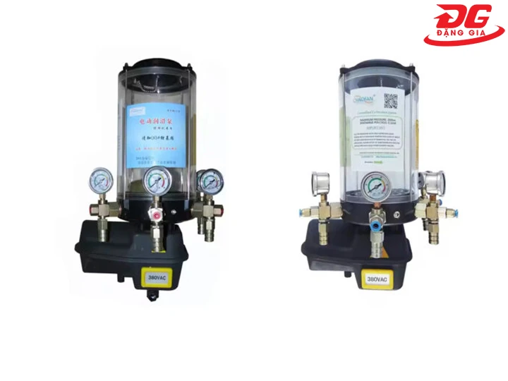 máy bơm mỡ tự động 12V