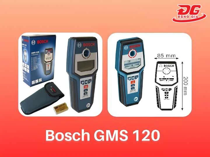 Máy dò kim loại Bosch GMS 120