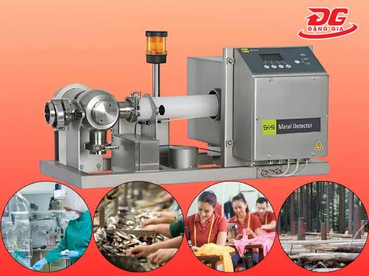 Máy dò kim loại công nghiệp Đức