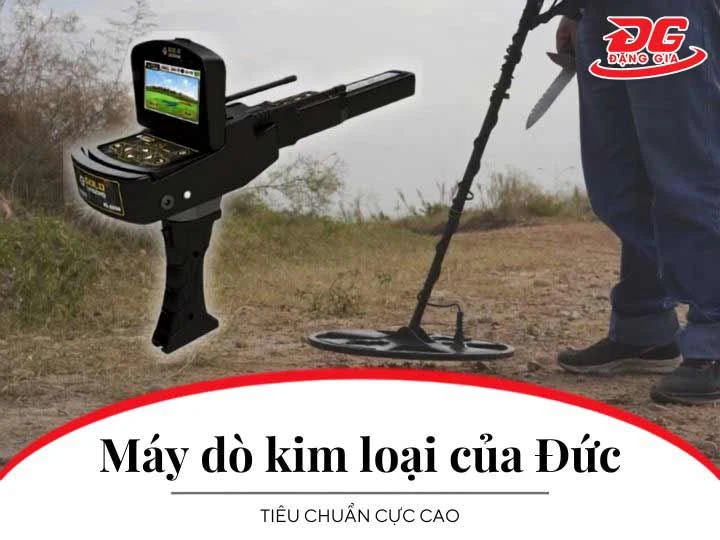 Máy dò kim loại Đức có tiêu chuẩn sản xuất cao