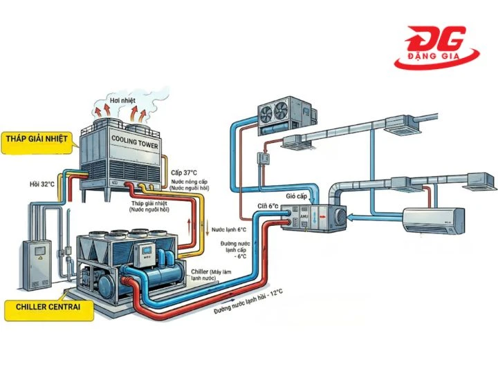 Nguyên lý hoạt động của HVAC