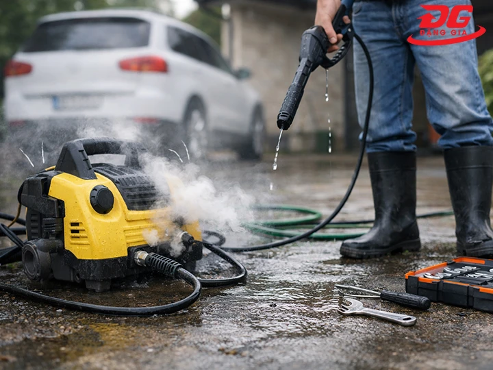 hạn chế của máy rửa xe dưới 1 triệu