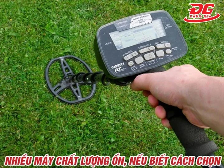 Kiểm tra máy dò kim loại cũ