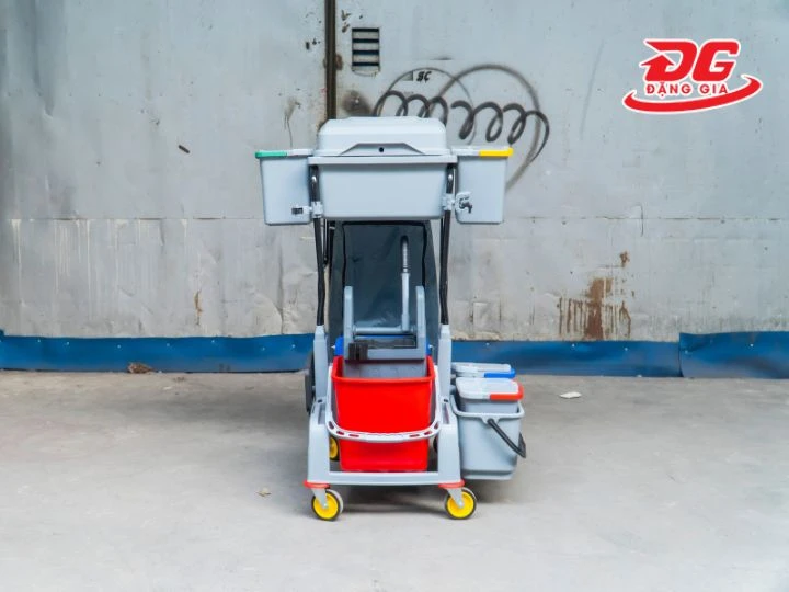 Mua xe đẩy dọn vệ sinh Kumisai KMS AF08196A chính hãng tại Đặng Gia