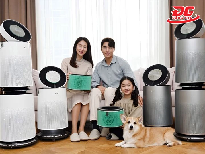 Nhà có thú cưng, chọn máy lọc không khí