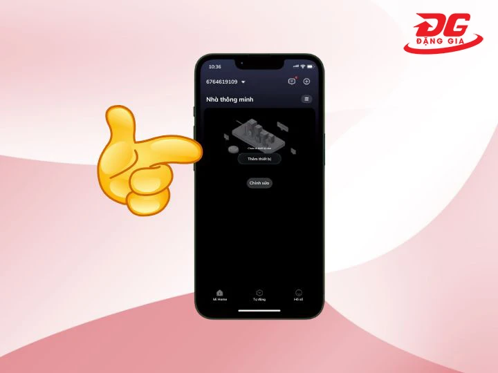 Kết nối máy hút ẩm Xiaomi: thêm tên thiết bị