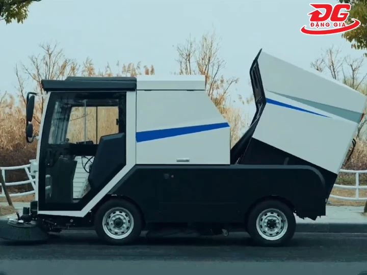 Thùng rác xe quét rác Kumisai KMS - 1000L