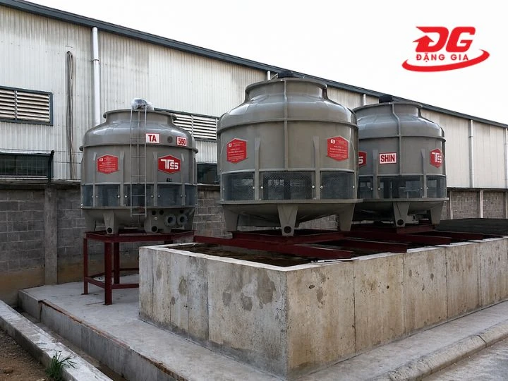 Tháp giải nhiệt 50RT phù hợp với nhiều hệ thống