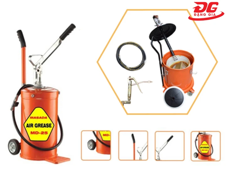Máy bơm mỡ bằng tay Masada MD-25
