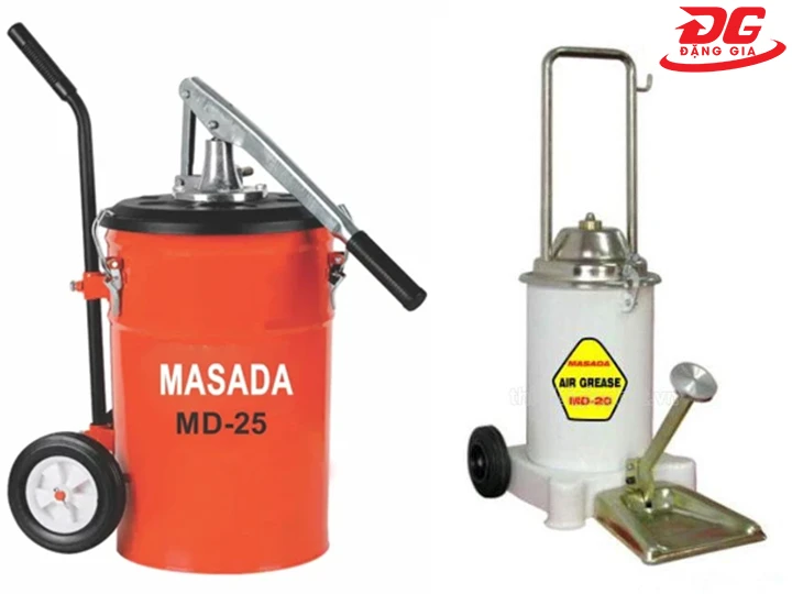 Máy bơm mỡ Masada tay/chân