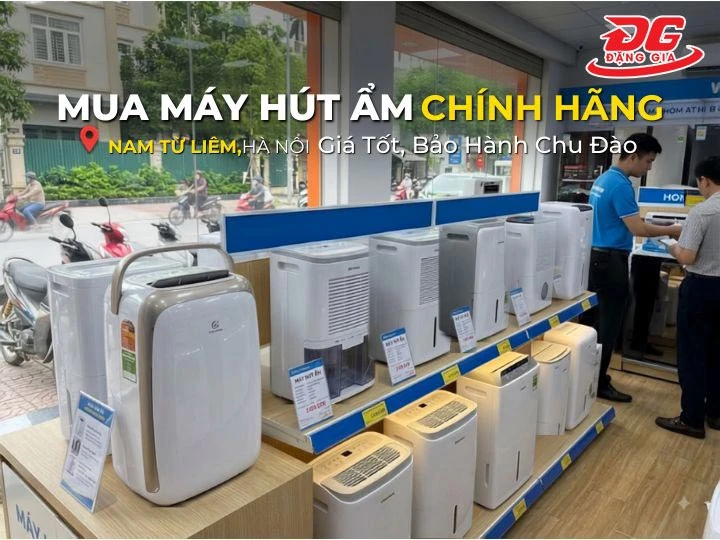 Top 4 địa chỉ mua máy hút ẩm tại quận Nam Từ Liêm tin cậy