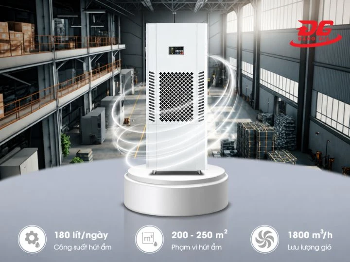 mua máy hút ẩm Kosmen KM-180S tại Đặng Gia