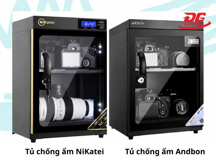 so sánh tủ chống ẩm andbon và nikatei giúp hiểu rõ sự khác nhau