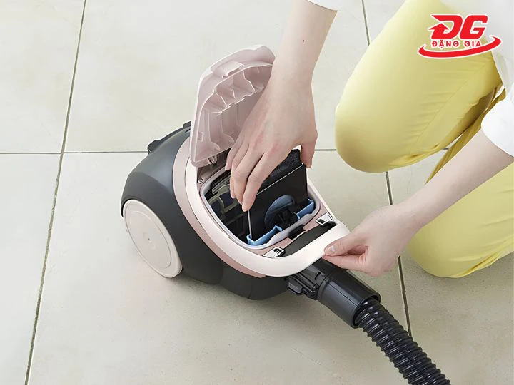 Cách dùng, bảo quản máy hút bụi Mitsubishi