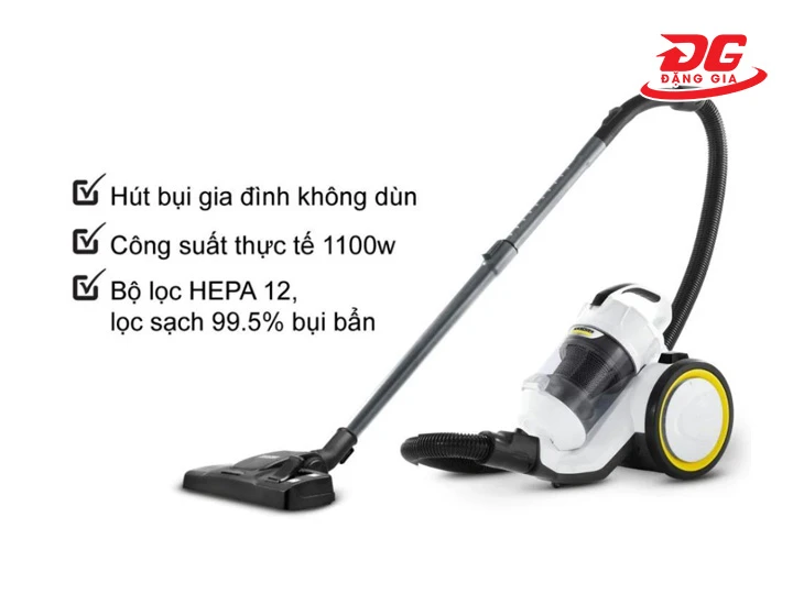 Máy hút bụi mịn phòng ở Karcher VC 3 Plus