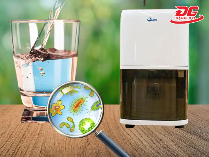 Nước từ máy hút ẩm có uống được không?