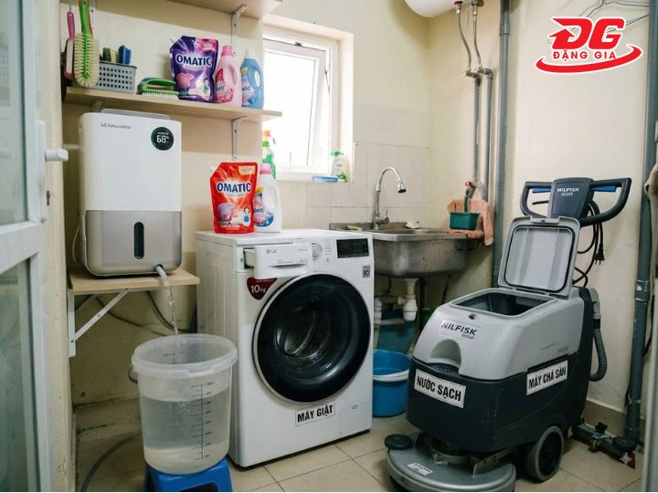Nước từ máy hút ẩm dùng cho thiết bị nào