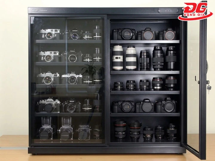 Ứng dụng tủ chống ẩm máy ảnh FujiE AD250